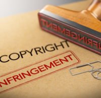 Intellectual Property Rights Concept, Copyright Infringement
