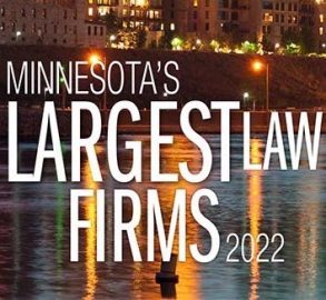 Henson Efron Ranked #33 in The Largest Law Firms in Minnesota