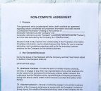 Non-Compete Agreement form