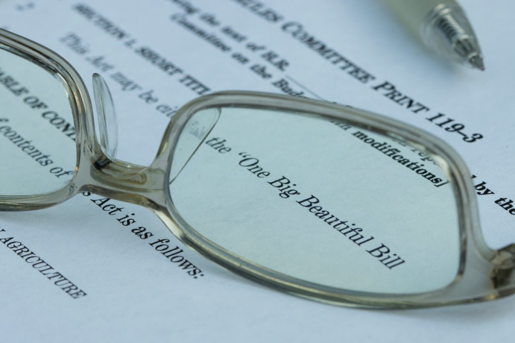 2025 Tax Changes One Big Beautiful Bill